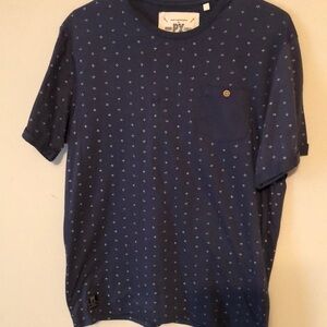 PX tshirt. S sleeves, pullover, denim blue. Small